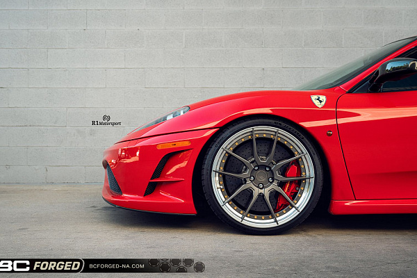 Фото дисков BC Forged HCA162 Матовый графит на Ferrari F430
