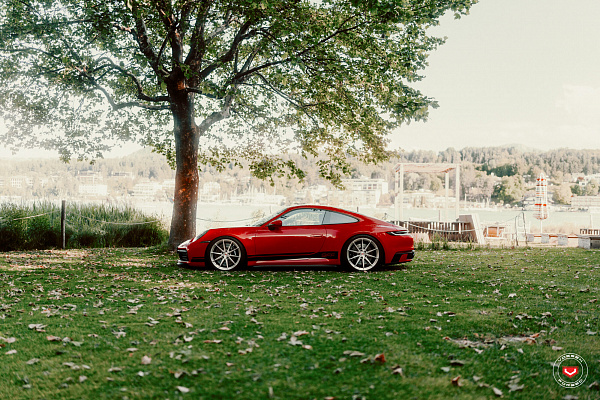 Фото дисков Vossen VPS-1 Глянцевая шампань на Porsche 911 VIII