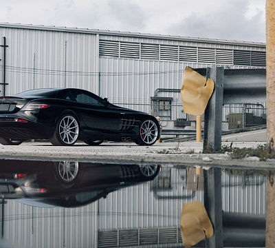 Фото дисков Anrky AN18 на Mercedes-Benz SLR McLaren