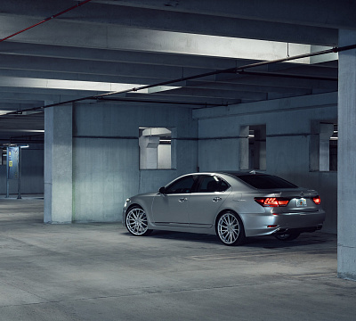 Фото дисков Vossen HF-4T на Lexus LS IV