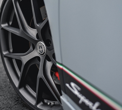 Фото дисков HRE P101 на Lamborghini Gallardo