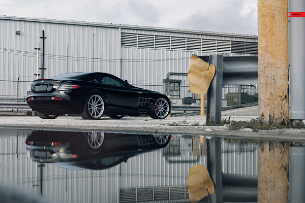 Фото дисков Anrky AN18 Сатиновый лак на Mercedes-Benz SLR McLaren