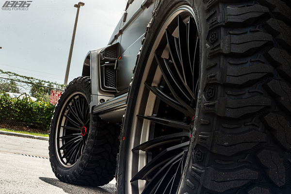 Фото дисков 1886 Wheels XR016 Черный сатин на Mercedes-Benz G-Class III