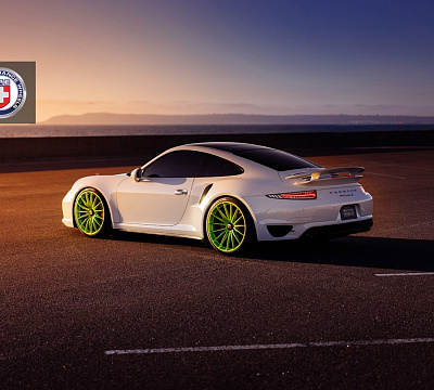 Фото дисков HRE P103 на Porsche 911 VII