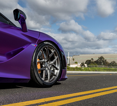 Фото дисков HRE R101 Lightweight на McLaren 720S