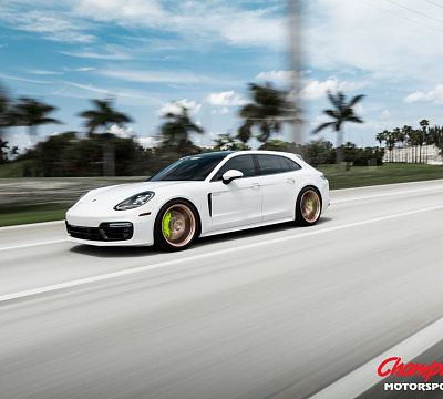 Фото дисков Vossen RS74 на Porsche Panamera II