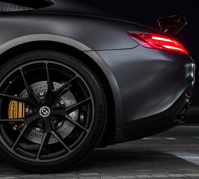 Фото дисков HRE P101 на Mercedes-Benz AMG GT I