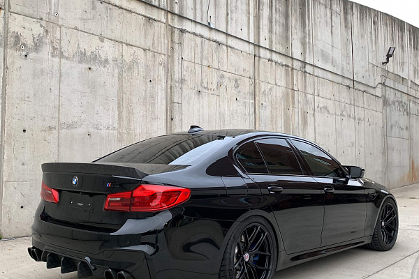 Фото дисков HRE P101SC Черный сатин на BMW 5/M5 (G30/F90)