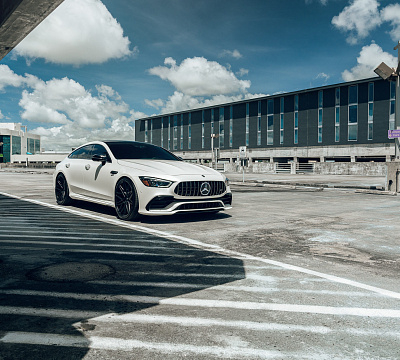 Фото дисков Vossen HF-7 на Mercedes-Benz AMG GT I