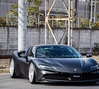 Фото дисков HRE 515 GTM на Ferrari SF90