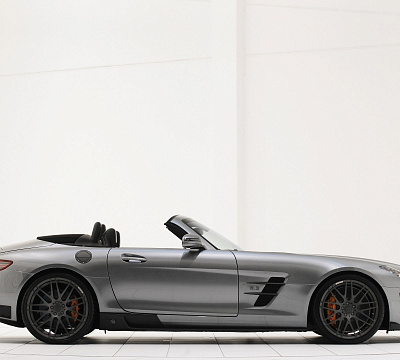Фото дисков BRABUS Monoblock F (Platinum Edition) на Mercedes-Benz SLS AMG