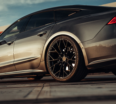 Фото дисков Brixton Forged PF10 на Audi A/RS 7 (4K)