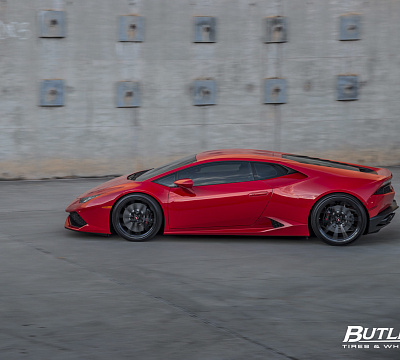Фото дисков Vossen M-X2 на Lamborghini Huracan