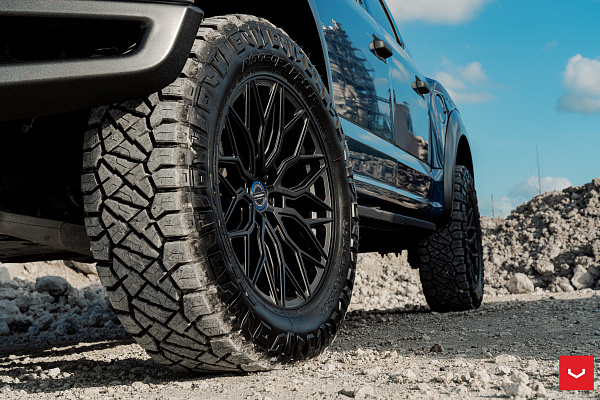 Фото дисков Vossen HF6-3 Черный сатин на Ford F-150 XIII