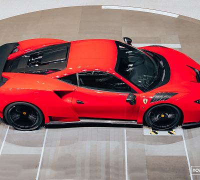Фото дисков NOVITEC NF10 на Ferrari F8