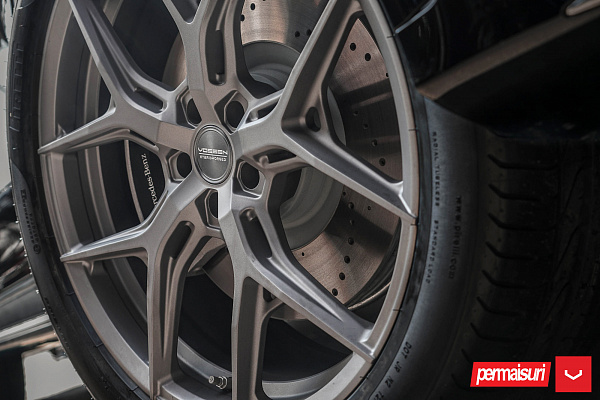 Фото дисков Vossen HF-5 Сатиновый графит на Mercedes-Benz GLE II