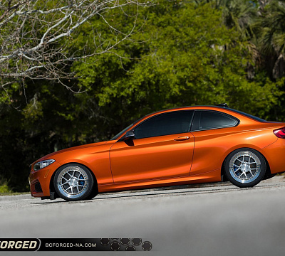 Фото дисков BC Forged LE52 // MLE52 на BMW 2/M2 (F22/F87)