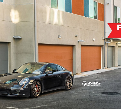 Фото дисков HRE FF01 на Porsche 911 VII
