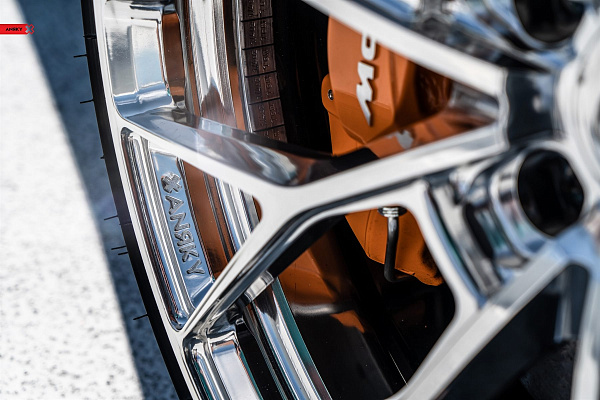 Фото дисков Anrky AN10 Полированный лак на McLaren 600