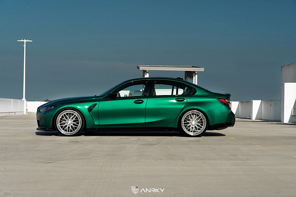 Фото дисков Anrky RS1 Полированный лак на BMW 3/M3 (G2x/G80)