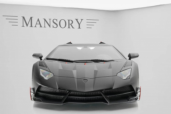Фото дисков Mansory CV.7 Air C Черный сатин на Lamborghini Aventador