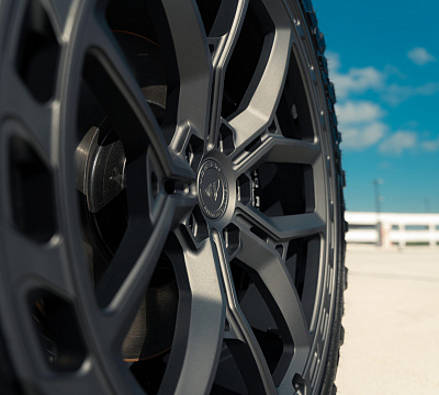 Фото дисков Vossen UV-X на Land Rover Defender II