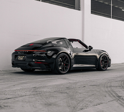 Фото дисков Brixton Forged CM5-RS на Porsche 911 VIII