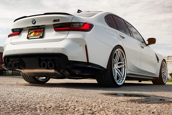 Фото дисков HRE S107SC Сатиновый лак на BMW 3/M3 (G2x/G80)