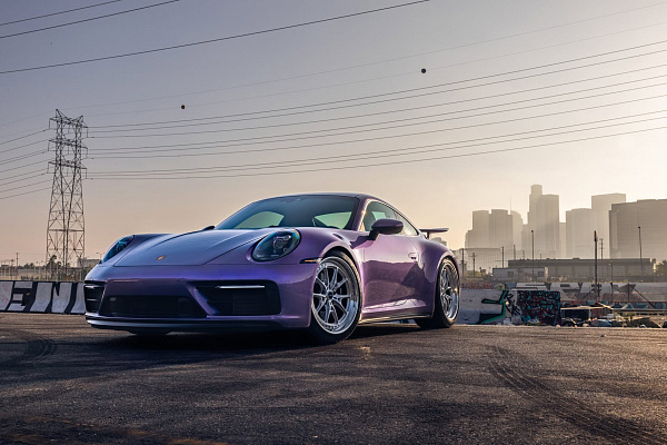 Фото дисков Brixton Forged PF12 R / RS Глянцевый лак на Porsche 911 VIII