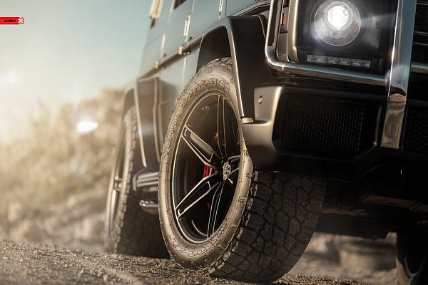 Фото дисков Anrky AN15 Черный сатин на Mercedes-Benz G-Class II