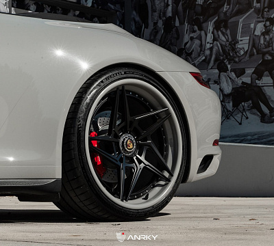 Фото дисков Anrky S3-X3 на Porsche 911 VII