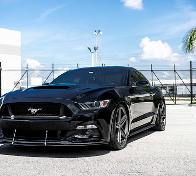 Фото дисков Vossen CV5 на Ford Mustang VI