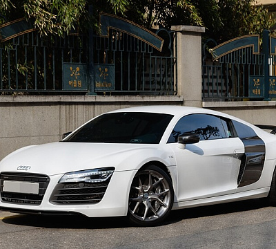 Фото дисков HRE P101 на Audi R8 (Typ 42)