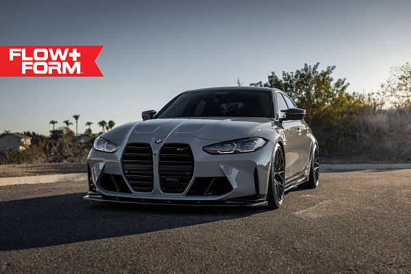 Фото дисков HRE FF28 Глянцевый темный лак на BMW 3/M3 (G2x/G80)