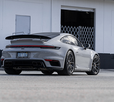 Фото дисков Strasse Wheels SV5 Deep Concave Duoblock на Porsche 911 VIII