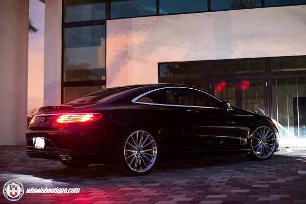 Фото дисков HRE P103 Глянцевый лак на Mercedes-Benz S-Class (W222, C217)