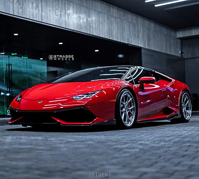 Фото дисков Strasse Wheels SM5R Deep Concave FS на Lamborghini Huracan