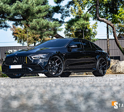 Фото дисков Vossen HF-5 на Mercedes-Benz AMG GT I