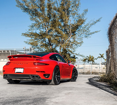 Фото дисков Anrky AN33 на Porsche 911 VII