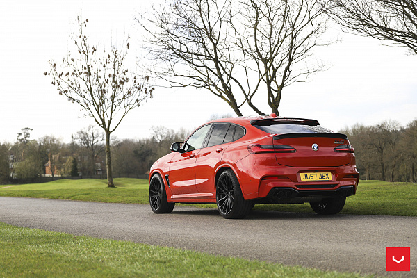 Фото дисков Vossen HF-4T Черный глянец на BMW X4/X4 M (G02/F98)