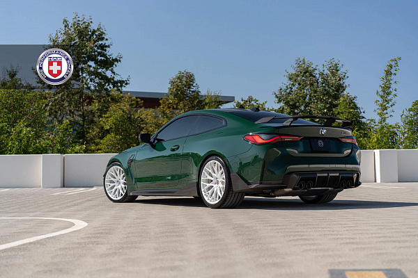 Фото дисков HRE 520M Белый глянец на BMW 4/M4 (G22/G82)