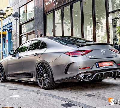 Фото дисков Vossen HF-7 на Mercedes-Benz CLS (C257)