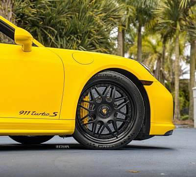 Фото дисков Strasse Wheels SV8 Performance на Porsche 911 VII
