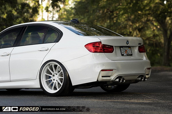 Фото дисков BC Forged TD01 Белый глянец на BMW 3/M3 (F3x/F80)