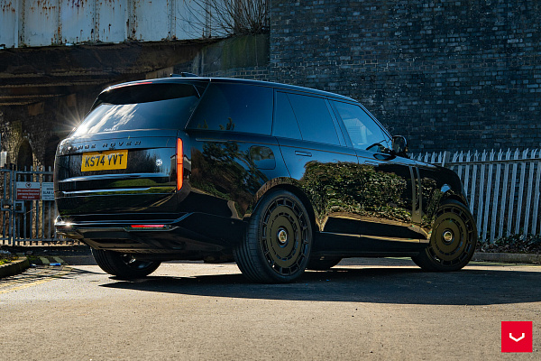 Фото дисков Vossen HF-9 Черный сатин на Land Rover Range Rover V