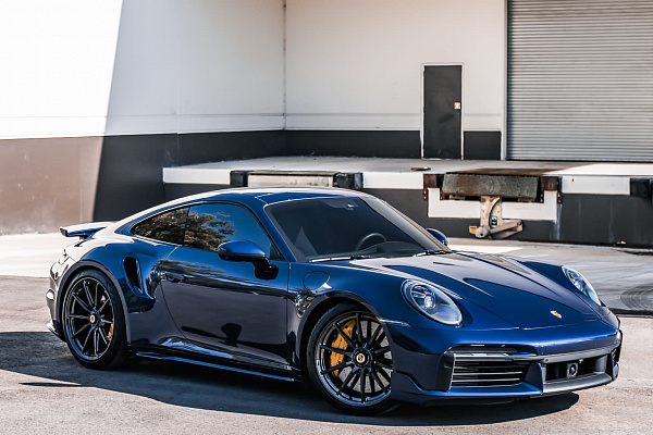 Фото дисков Brixton Forged R11-R Глянцевый темный лак на Porsche 911 VIII