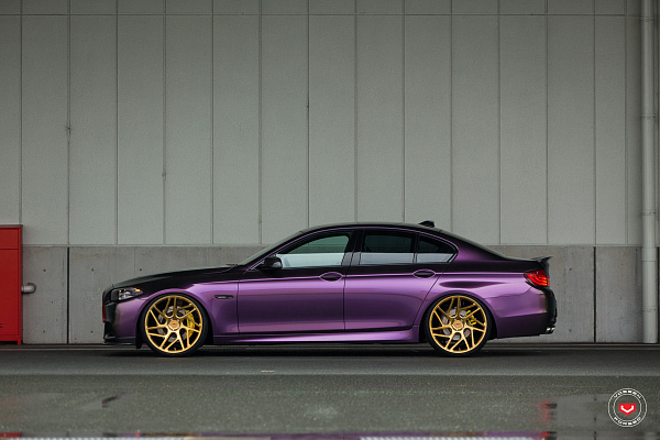 Фото дисков Vossen CG-209T Глянцевое золото на BMW 5/M5 (F10)
