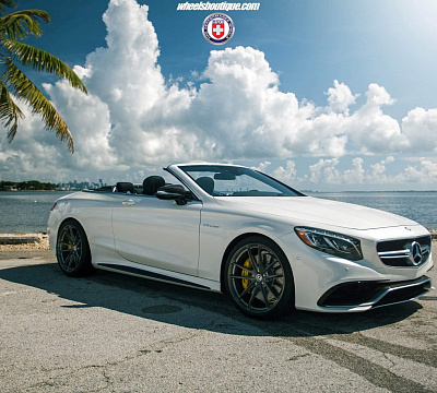 Фото дисков HRE P104 на Mercedes-Benz S-Class (W222, C217)