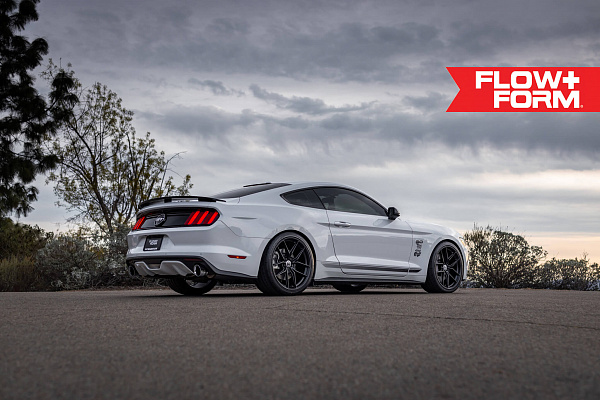 Фото дисков HRE FF21 Черный сатин на Ford Mustang VI