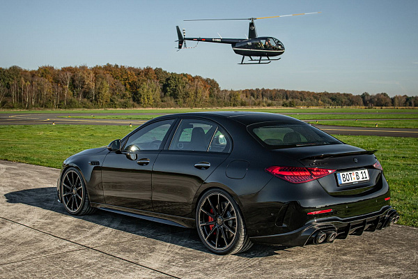 Фото дисков BRABUS Monoblock Z (Platinum Edition) Черный глянец на Mercedes-Benz C-Class (W206)